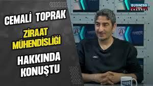 CEMALİ TOPRAK ZİRAAT MÜHENDİSLİĞİ HAKKINDA KONUŞTU…