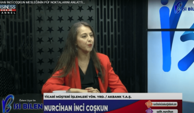 NURCİHAN İNCİ COŞKUN MESLEĞİNİN PÜF NOKTALARINI ANLATTI…