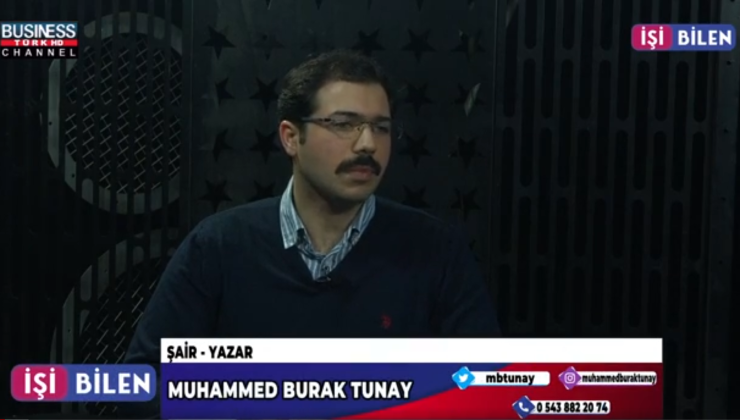 BİR ŞİİR NASIL DOĞUYOR ? MUHAMMED BURAK TUNAY ANLATIYOR…