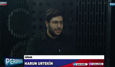 “MİMARLIK SADECE BİR İŞ KOLU DEĞİL…” HARUN URTEKİN ANLATIYOR…