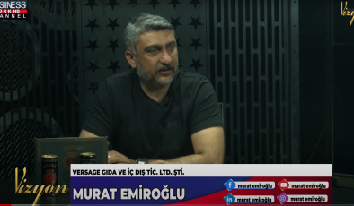 YERLİ BİR MARKA: VERSAGE ENERJİ İÇECEĞİ… MURAT EMİROĞLU ANLATIYOR…