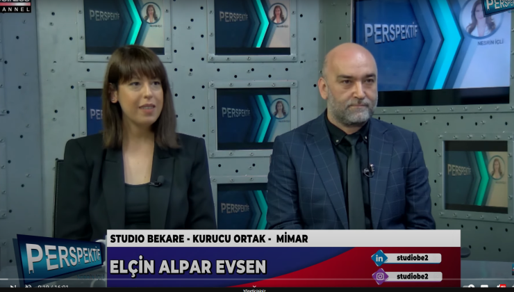 YAPAY ZEKA MİMARLIK SEKTÖRÜNÜ ETKİLEDİ Mİ ? BUĞRA EVSEN ve ELÇİN ALPAR EVSEN ANLATIYOR…