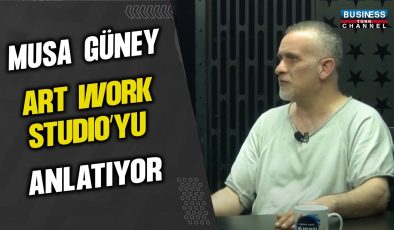 MUSA GÜNEY, “ART WORK STUDIO”YU ANLATIYOR…