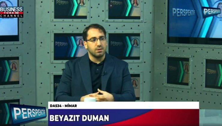 GENÇ MİMARLARIN YAŞADIĞI SORUNLAR… BEYAZIT DUMAN ANLATIYOR…