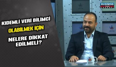 KIDEMLİ VERİ BİLİMCİ FARUK ÇELİKKANAT ANLATIYOR…