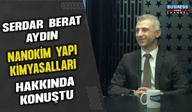 SERDAR BERAT AYDIN, NANOTEKNOLOJİ TEMELLİ YAPI KİMYASALLARI HAKKINDA BİLGİ VERDİ