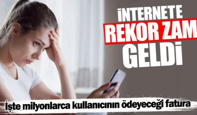 İnternet Ücretlerine Şok Zam! Milyonlarca Kullanıcı Yeni Fiyatları Ödeyecek