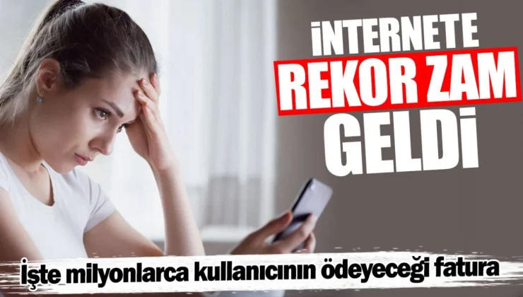 İnternet Ücretlerine Şok Zam! Milyonlarca Kullanıcı Yeni Fiyatları Ödeyecek