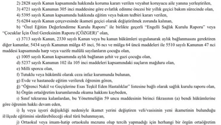 Resmi Gazete’de Yayımlandı: Açık Öğretime Geçiş Şartlarında Değişiklik