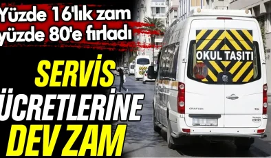 Servis Ücretlerinde Şok Artış: En Kısa Mesafe 23 Bin Lira, Özel Okullarda 70 Bin Lirayı Aştı