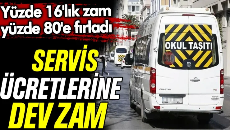 Servis Ücretlerinde Şok Artış: En Kısa Mesafe 23 Bin Lira, Özel Okullarda 70 Bin Lirayı Aştı