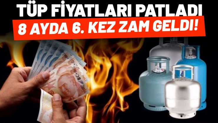 Tüpe 8 Ayda 6. Zam: Fiyatlar Yeniden Artış Gösterdi