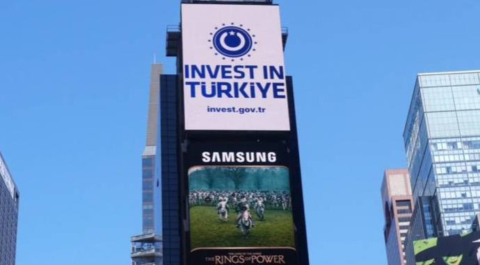 Türkiye’den New York’taki Times Meydanı’nda Yatırım Çağrısı