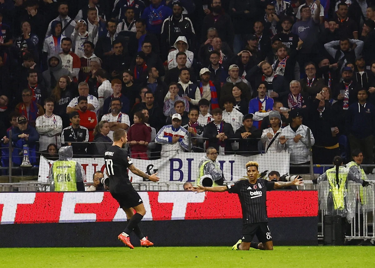 Beşiktaş, Lyon Deplasmanında Gedson’la Zafer Kazandı: 1-0